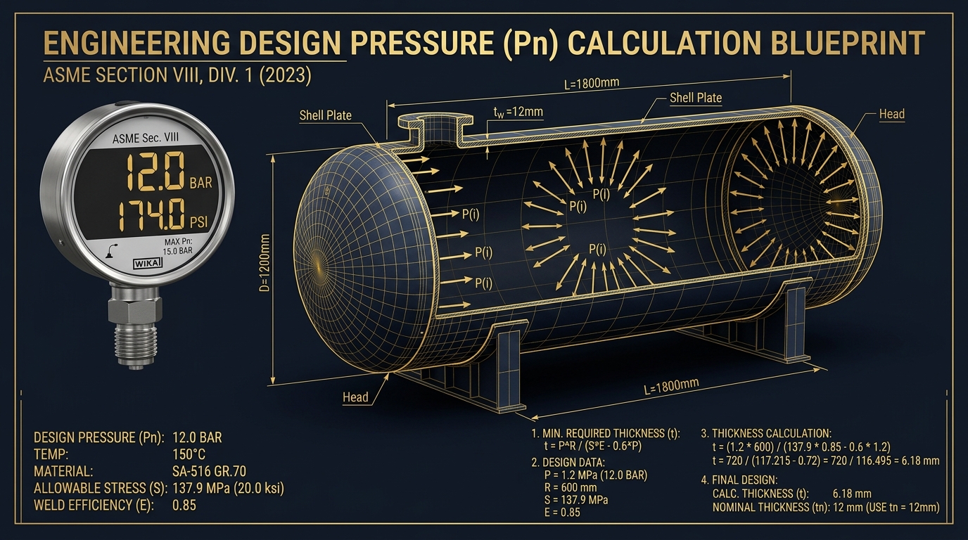 Tasarım Basıncı (Design Pressure)